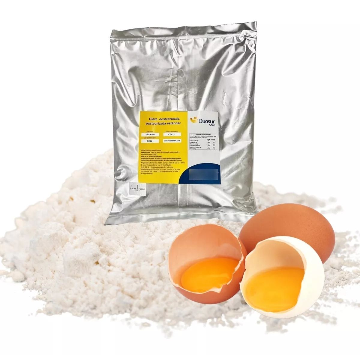 OVO - Clara Deshidratada 2 Kg Ovosur