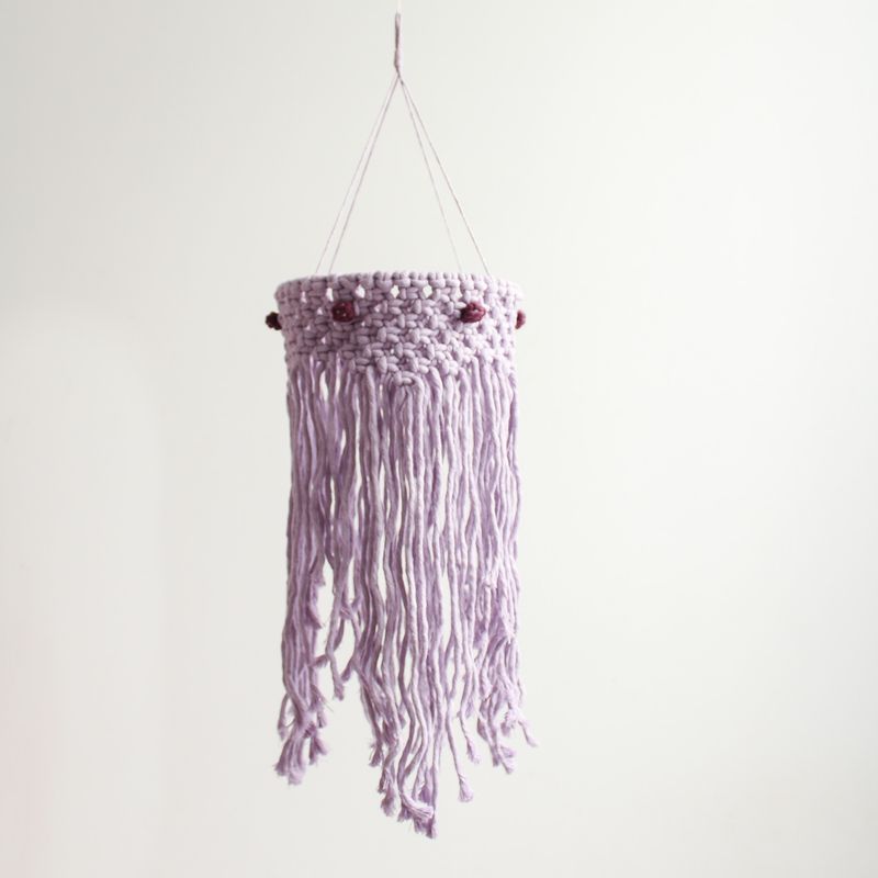 GENERICO - Móvil macramé - Lilas