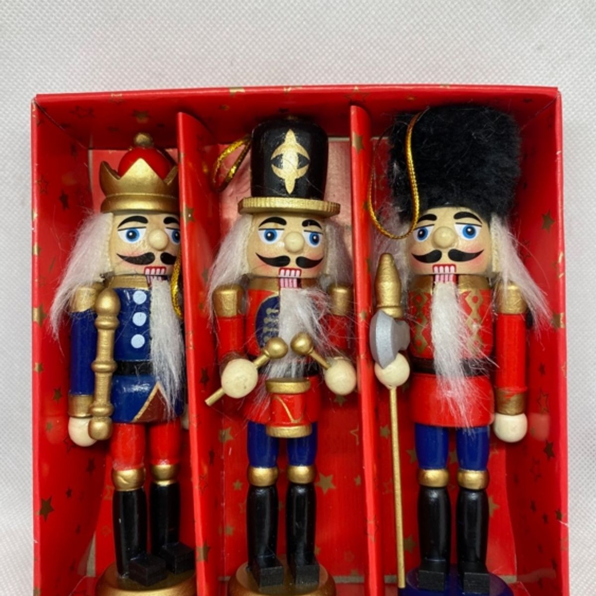 GENERICO - Set 3 Cascanueces Navideños