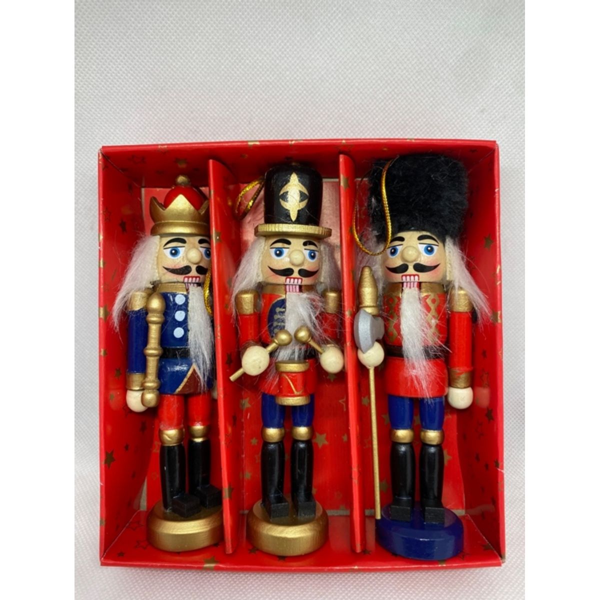 GENERICO - Set 3 Cascanueces Navideños