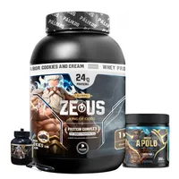 Proteina Zeus Complex 1kg Cookies / Creatina 300g/ Minibottle