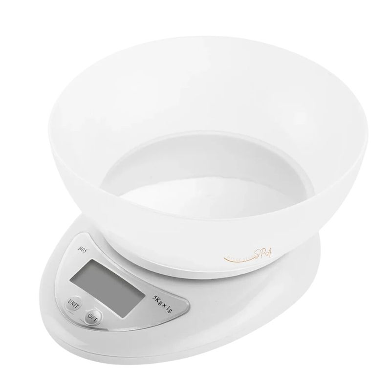 GENERICO - Balanza Digital Pesa Cocina Portatil  Bowl Medidor