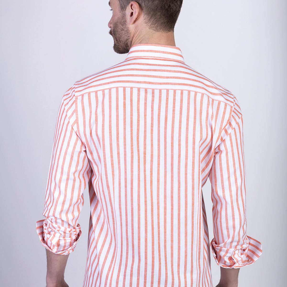 NEW MAN - Camisa Sandwell Naranjo New Man