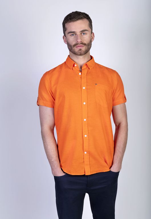 Camisa Colchester Naranjo Naranja S