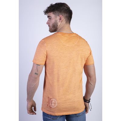 Imagen 2 del producto Polera Dirty Wash New York Naranjo