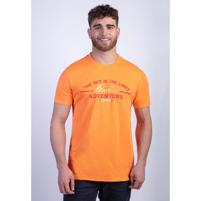 FEROUCH - Polera Dallas Naranjo Ferouch