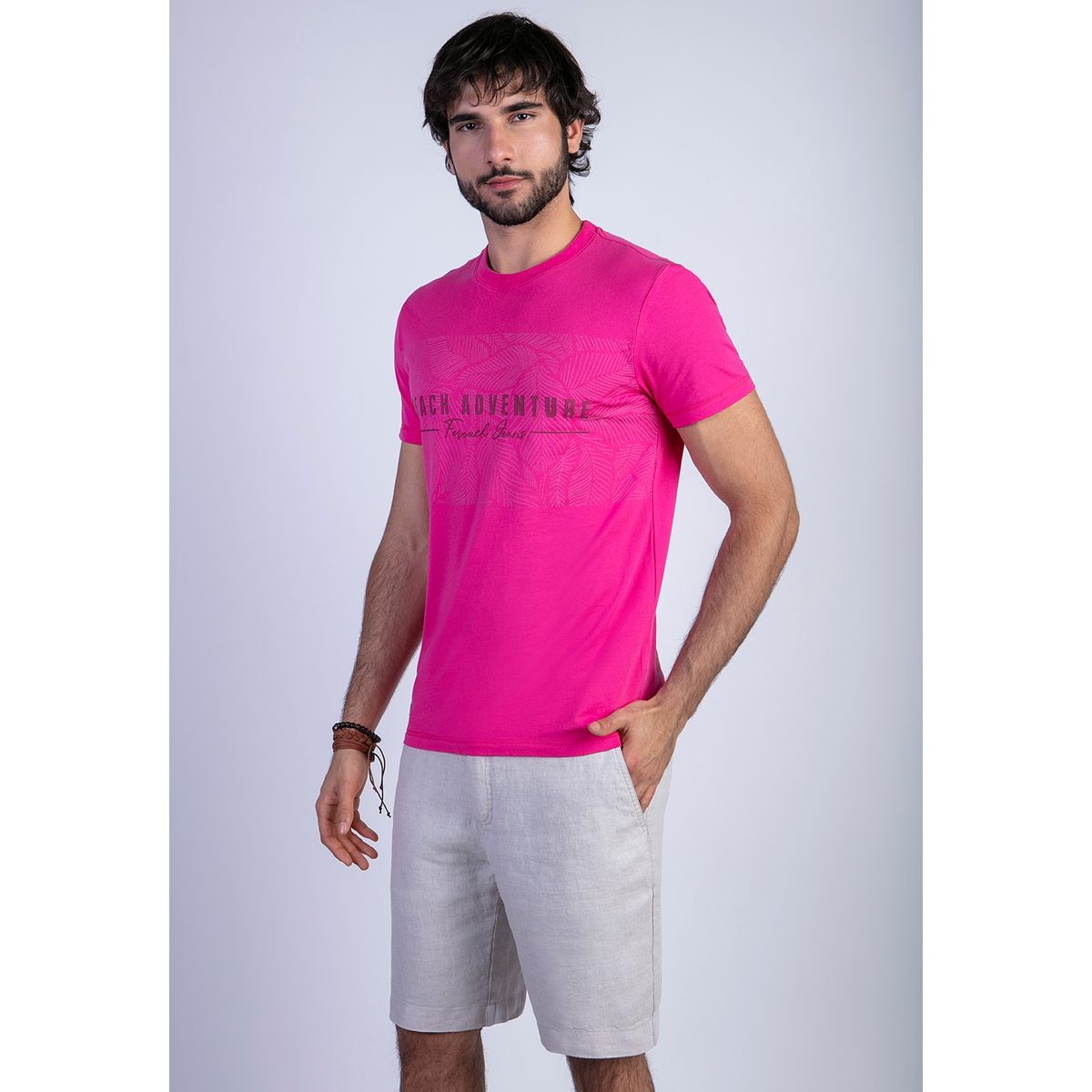 FEROUCH - Polera Montana Rosado Ferouch