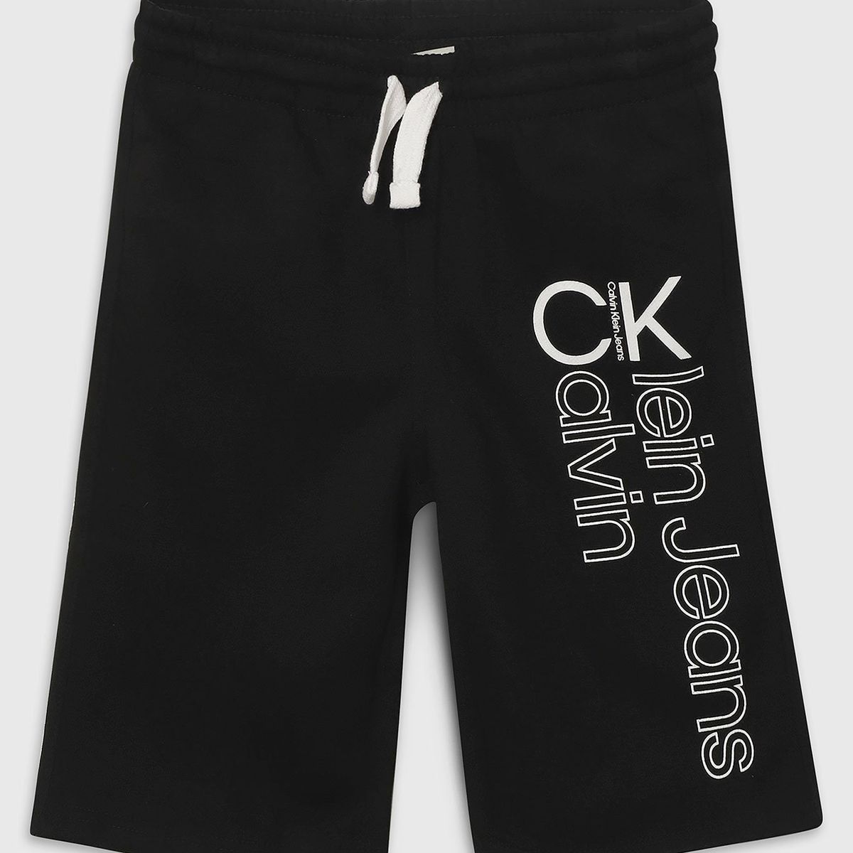 CALVIN KLEIN - Short Niño Big Boys Logo Negro Calvin Klein