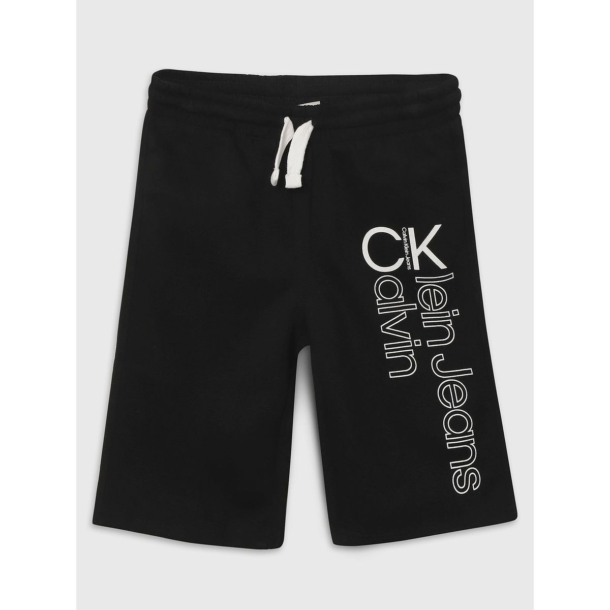 CALVIN KLEIN - Short Niño Big Boys Logo Negro Calvin Klein
