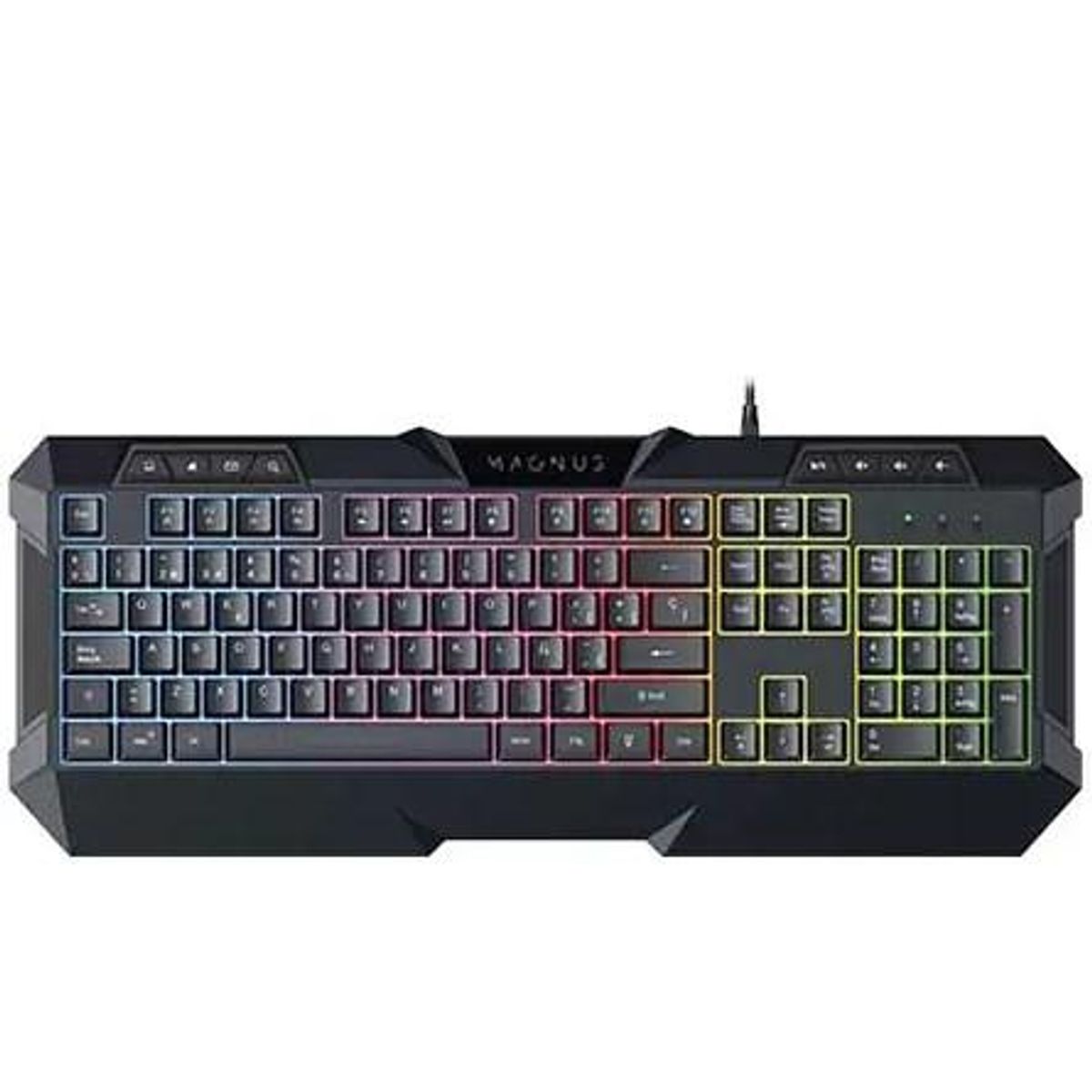 MAGNUS - TECLADO GAMER GT M867 NEGRO