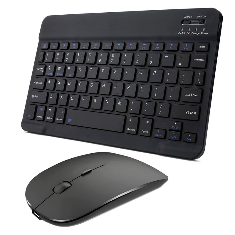 JOICO - Combo De Teclado Y Mouse Inalambrico Bluetooth Recargables
