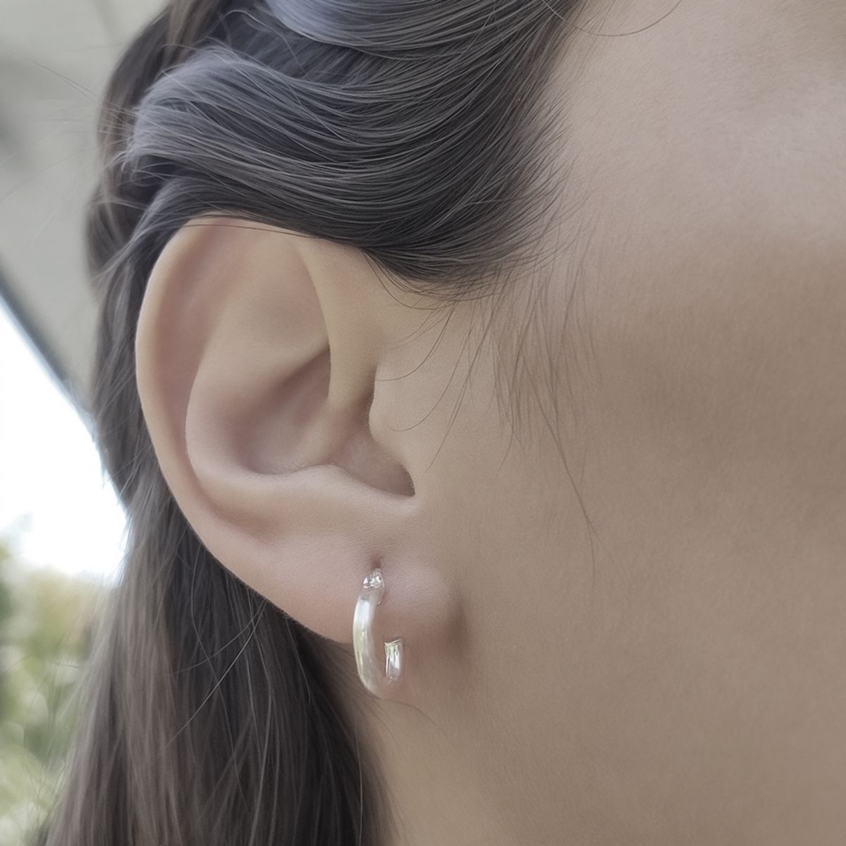 COGGIOLA - Aros Argollas Grosor 2mm Plata Fina 925