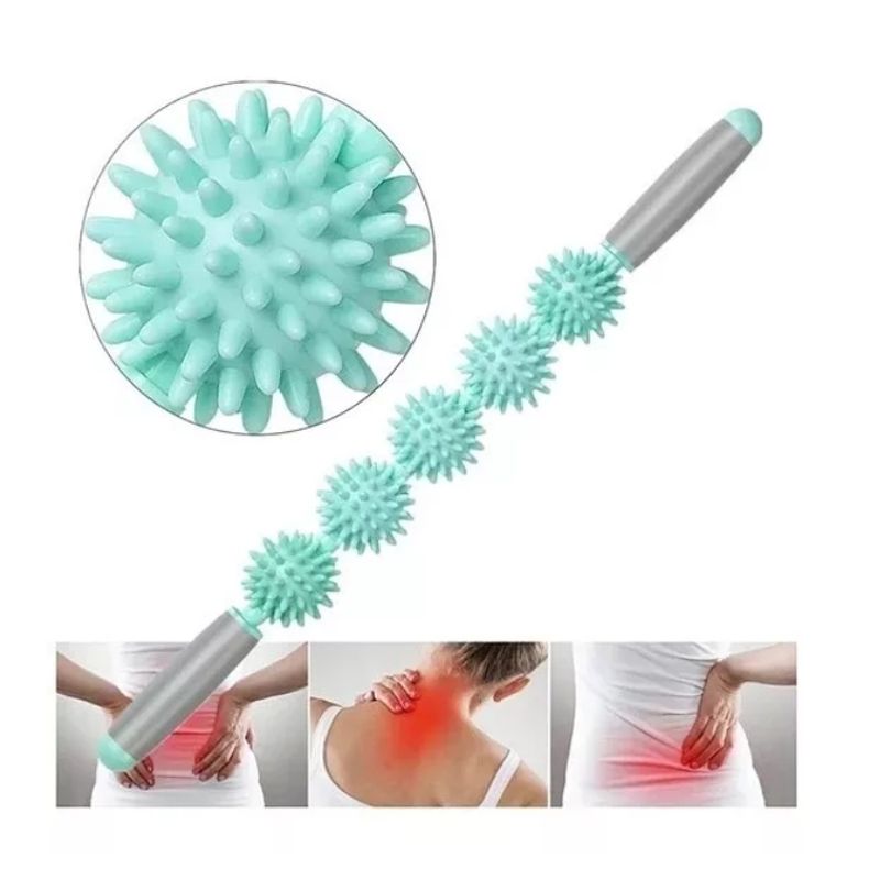 GENERICO - Barra Palo Masajeador Roller Health Care Relax Anti Estres