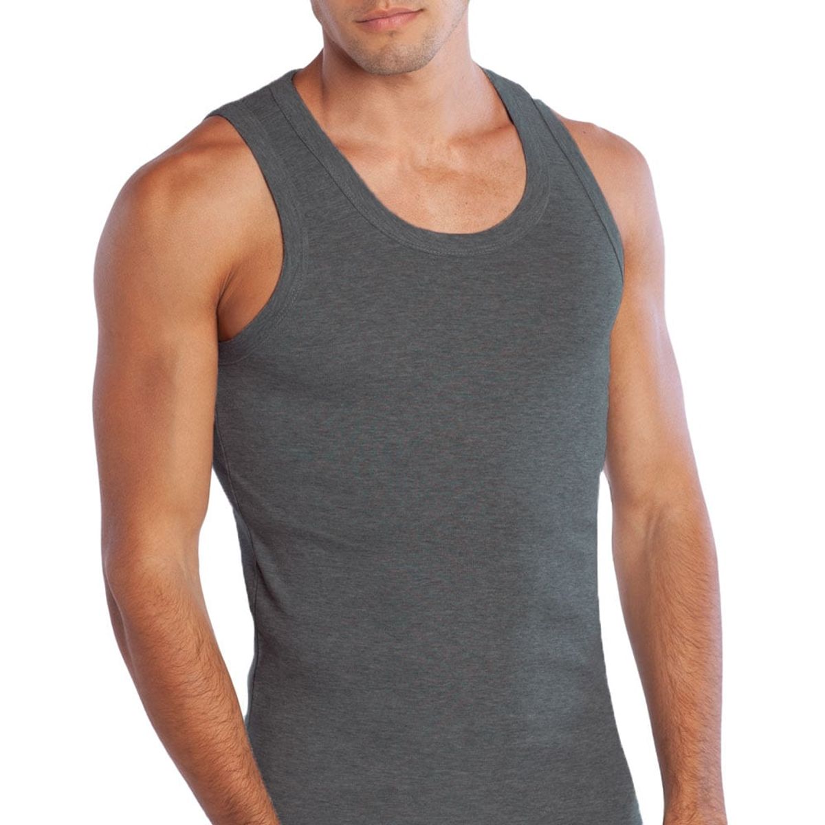 TAIS - Camiseta Algodón Musculosa Marengo Tais