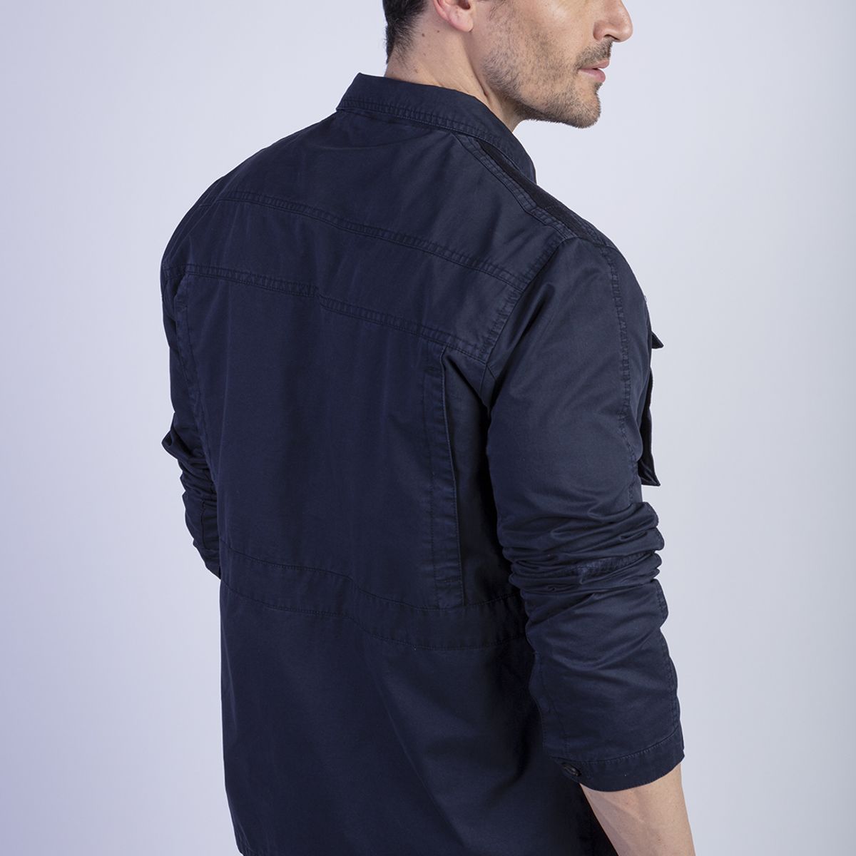 FEROUCH - Chaqueta Sport Urbana Azul Ferouch