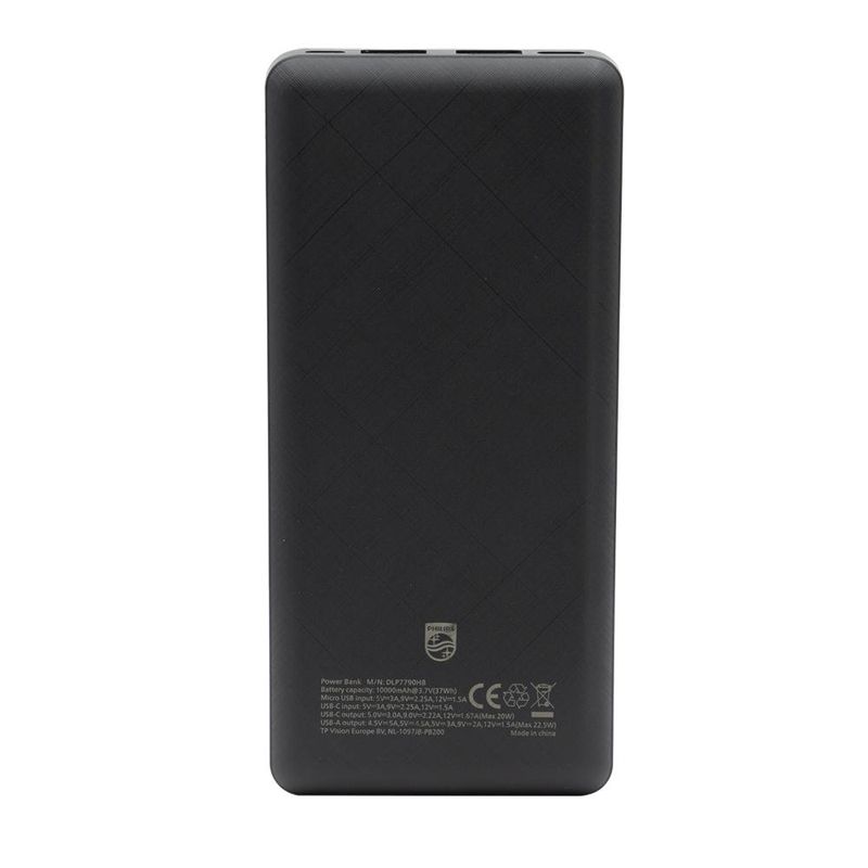 PHILIPS - POWERBANK PHILIPS 10K MAH 22.5 FAST CHG USB-C DLP7790HB/95 PHILIPS