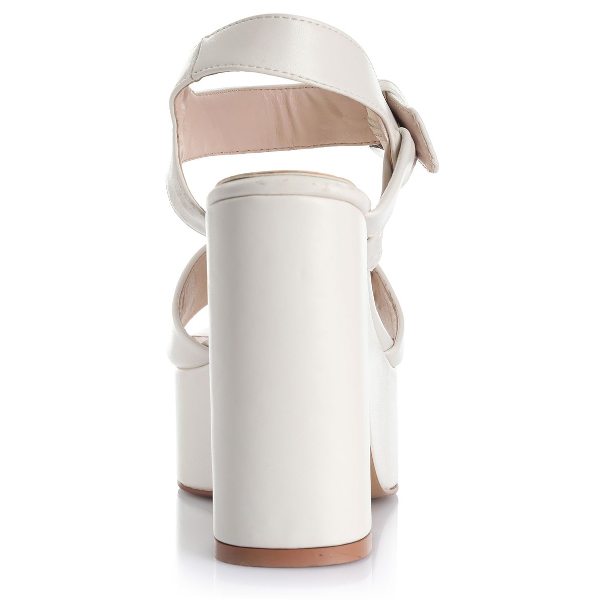 VIA UNO - Sandalia Mujer Crema Via Uno 22433602