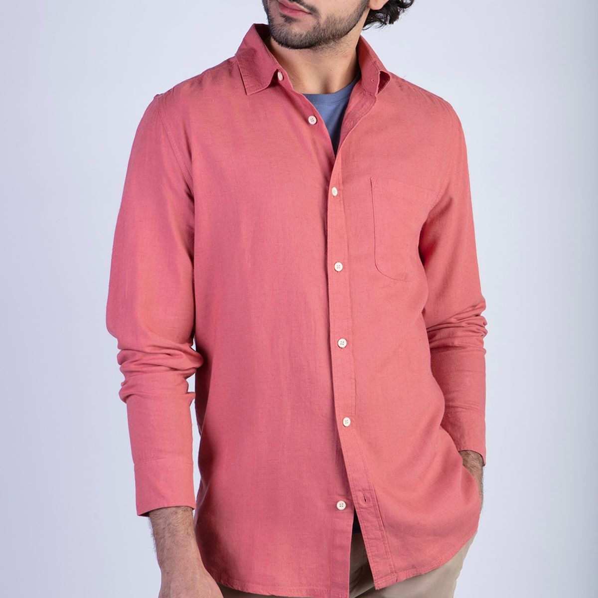 NIMTU - Camisa Lastarria Rosado Nimtu