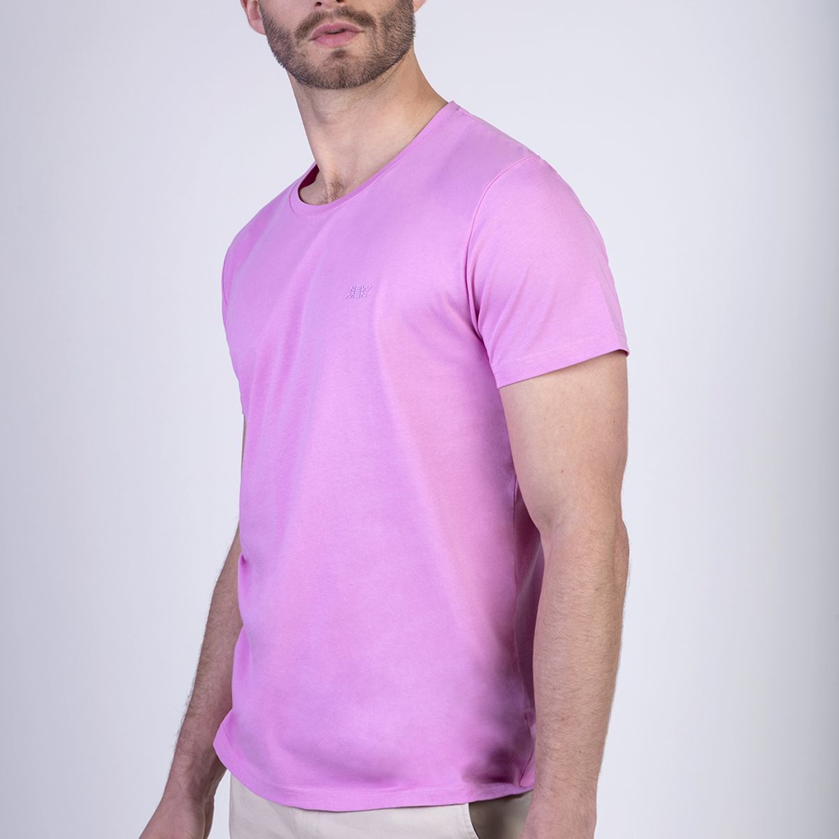 NEW MAN - Polera Golf Rosado New Man