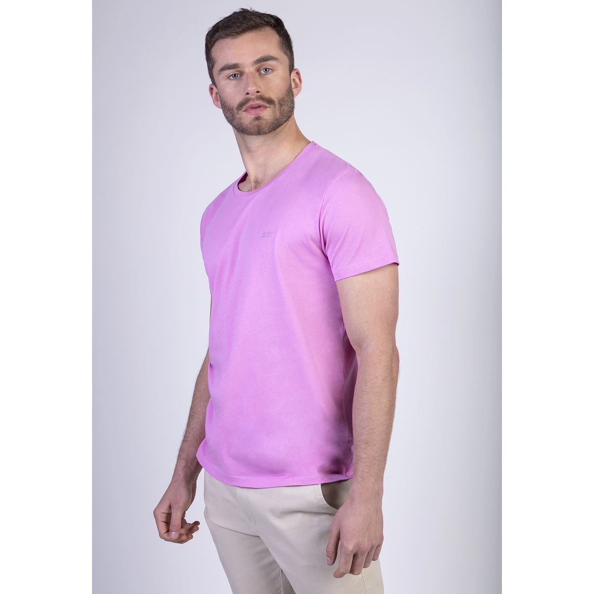 NEW MAN - Polera Golf Rosado New Man
