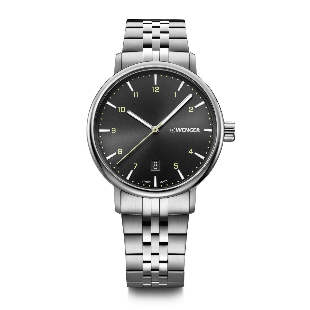 WENGER - Reloj Urban Classic Dial Negro 40 mm Wenger