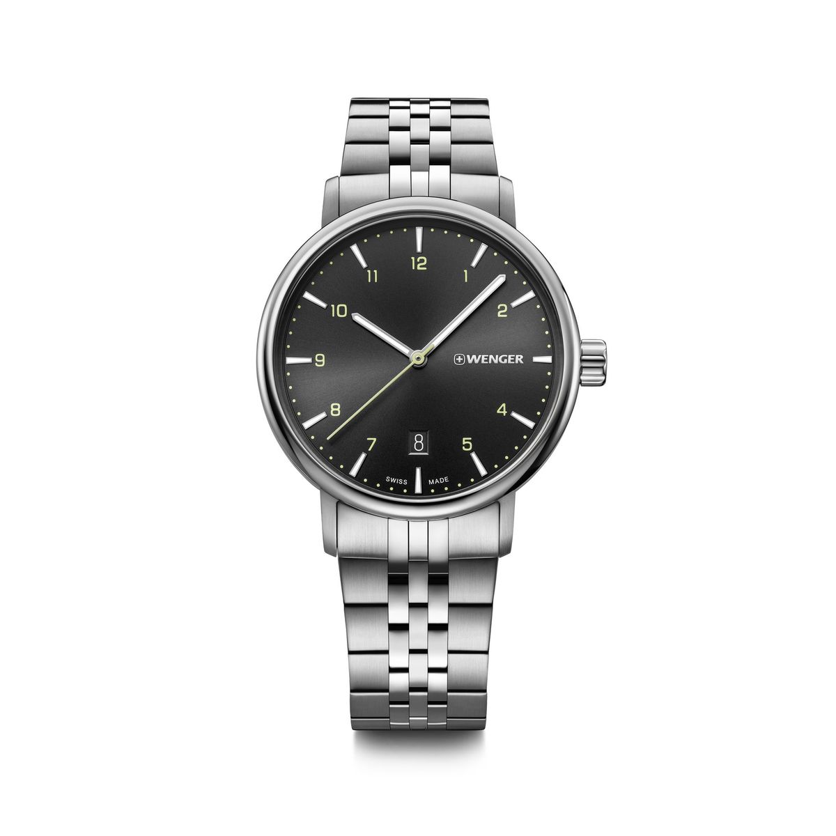 WENGER - Reloj Urban Classic Dial Negro 40 mm Wenger