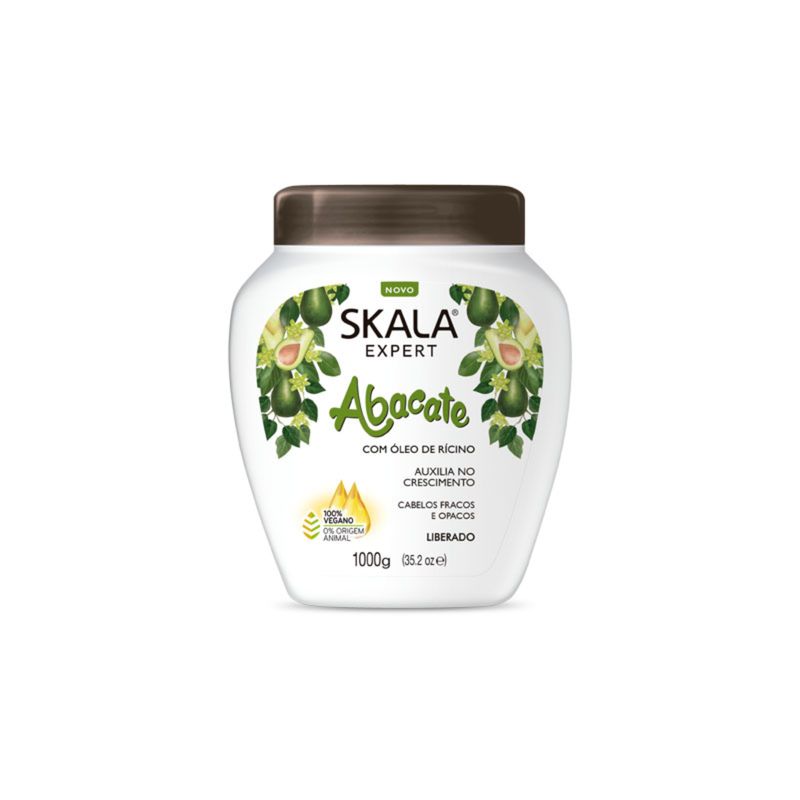 SKALA - Mascara Capilar Aguacate con Aceite de Ricino 1kg Skala