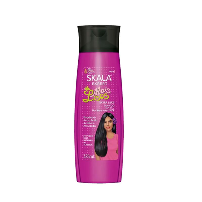 SKALA - Shampoo Sin Sal Mais Lisos 325ml Skala - Fucsia