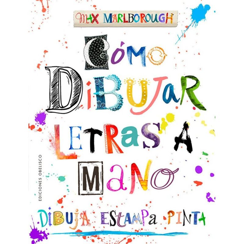 EDICIONES OBELISCO - Libro Como Dibujar Letras A Mano