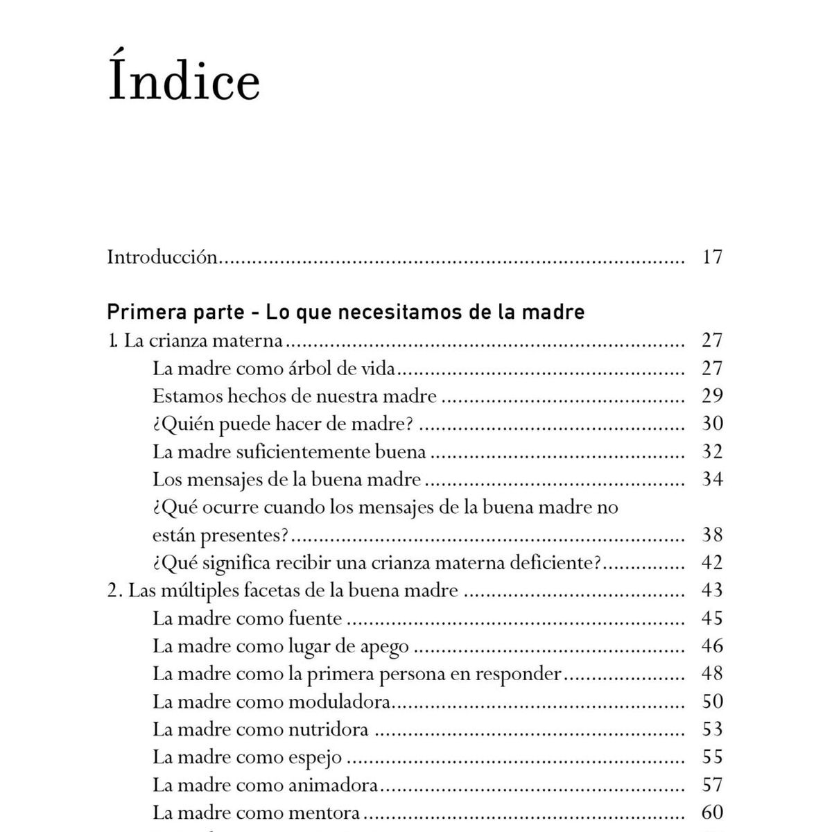 SIRIO EDITORIAL - La Madre Emocionalmente Ausente
