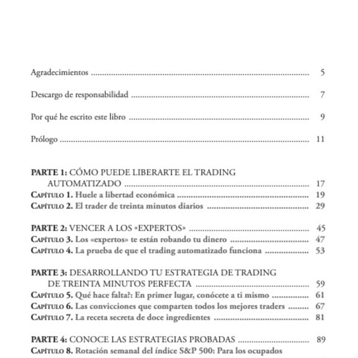 EDICIONES OBELISCO - El Trader De Treinta Minutos Diarios