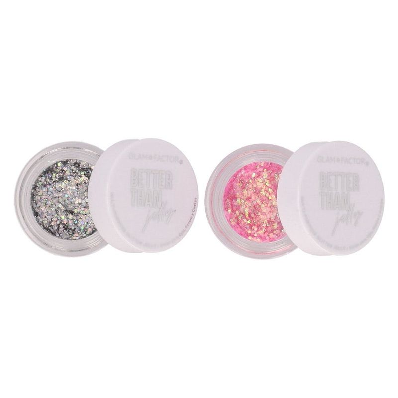GLAM FACTOR - Glitter Multiuso Better Than Jelly Pastel Diamonds N23