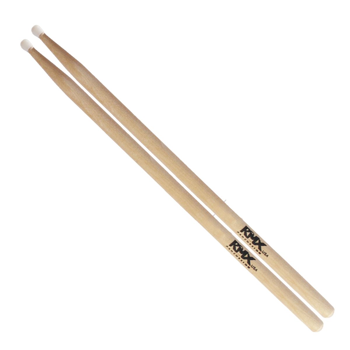 RMX - BAQUETA 5B NATURAL CON PUNTA NYLON MAPLE RMX