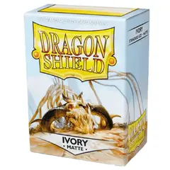 Dragon Shield - Protectores 100 - Standard Matte Ivory