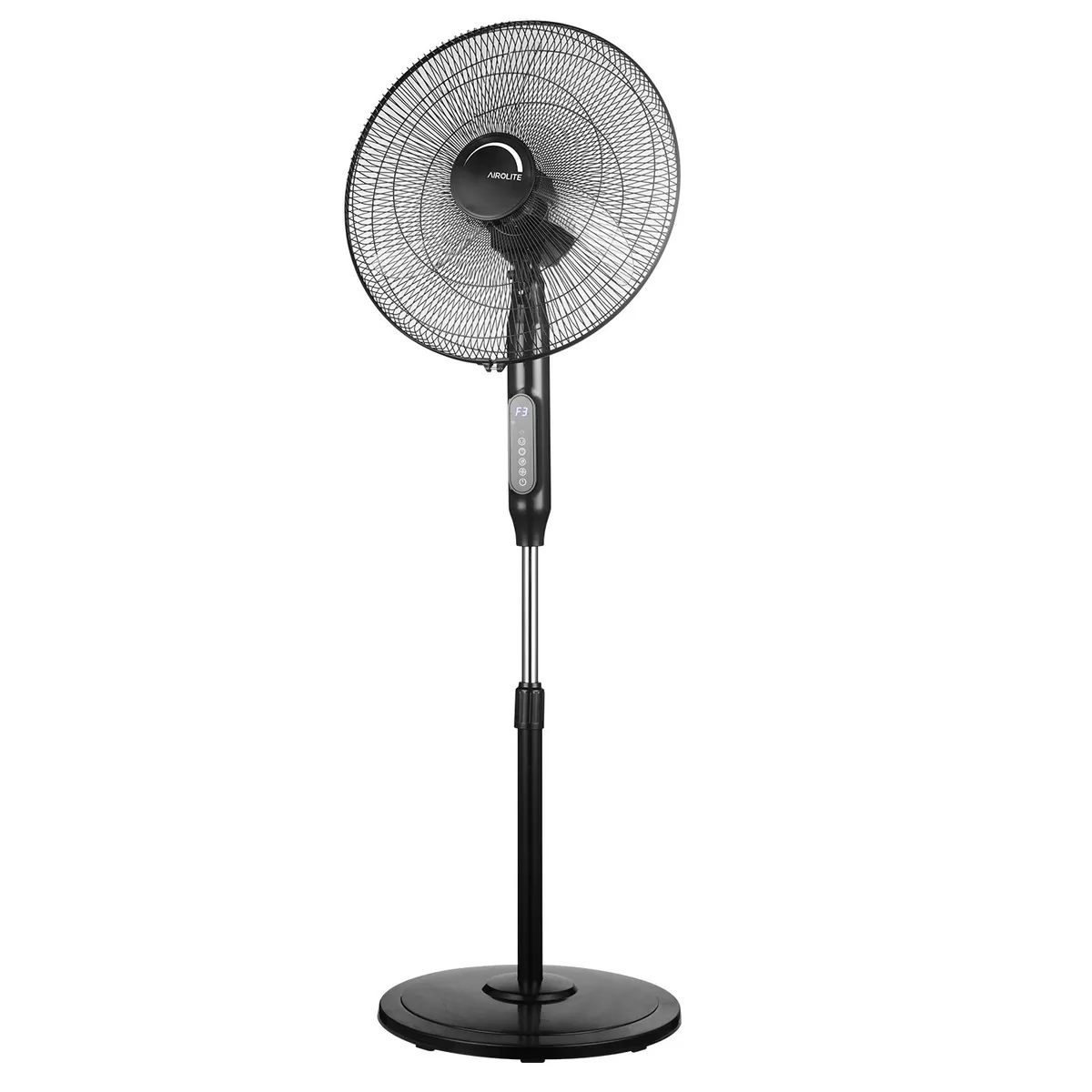 AIROLITE - Ventilador Pedestal 18" V18P8R Black Airolite