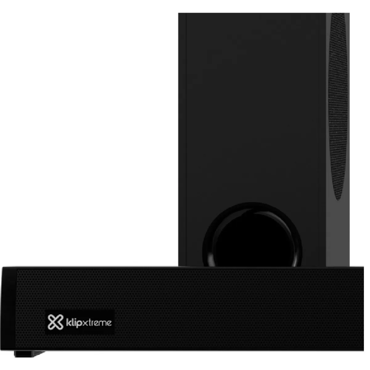 KLIP XTREME - Parlante Soundbar KlipXtreme Ksb-230 2.1 canales 160w BT HDMI-OPT-AUX