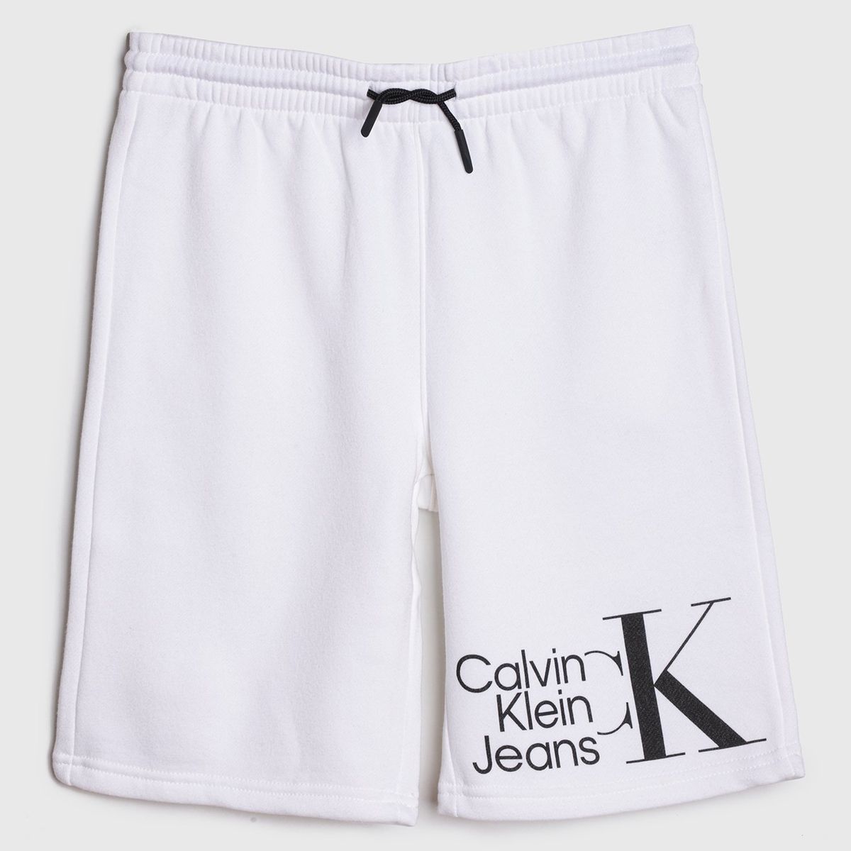 CALVIN KLEIN - Short Niño Horizontal Logo Blanco Calvin Klein