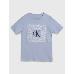 CALVIN KLEIN - Polera Niño Twilight Azul