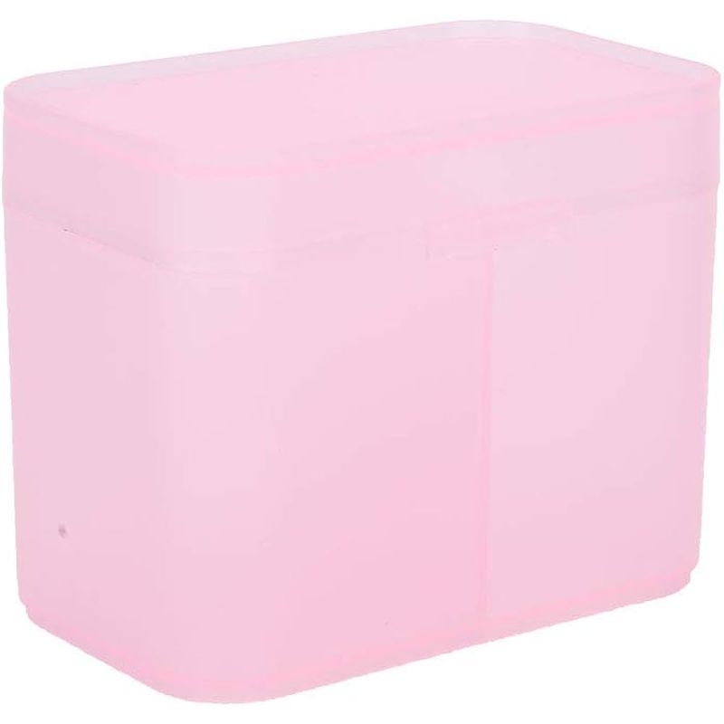 GENERICO - Caja Organizadora De Algodón Sin Pelusa Doble Para Manicura