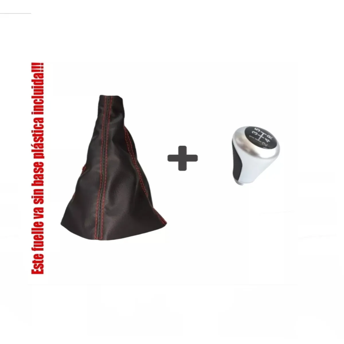 GENERICO - Fuelle para palanca de cambio Great Wall Wall H3/H5 más pomo 5 Speed