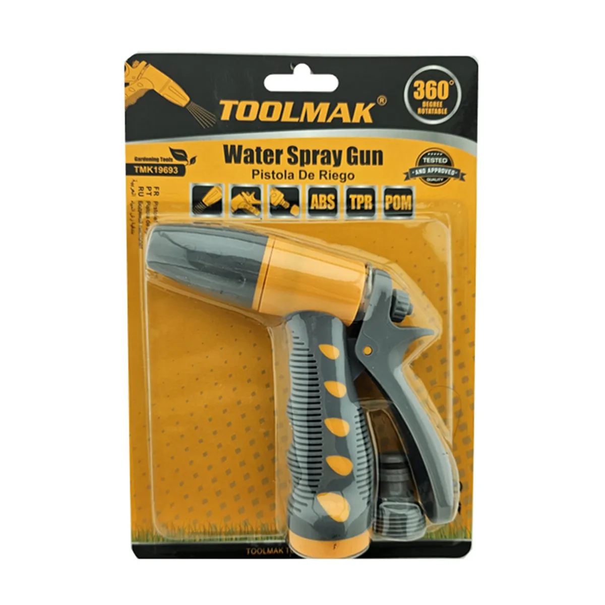 GENERICO - Pistola De Riego Jardín Pulverización Toolmak