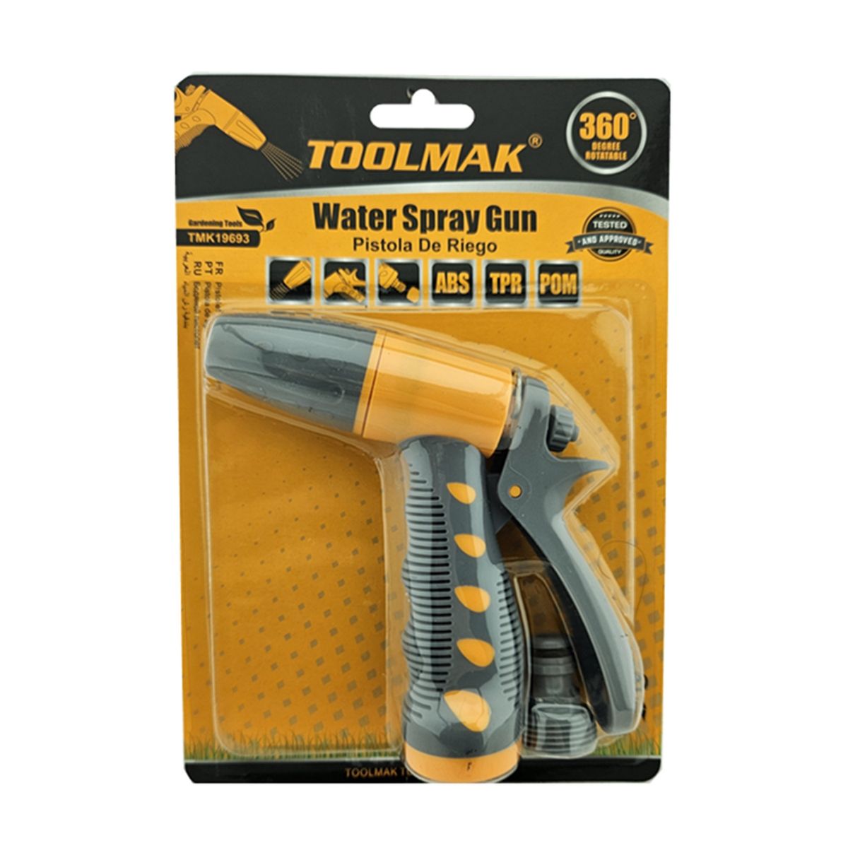 GENERICO - Pistola De Riego Jardín Pulverización Toolmak