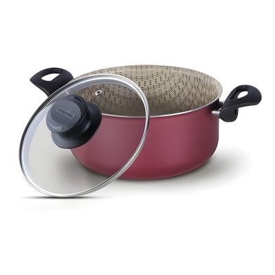 Imagen 2 del producto Cacerola Dos Asas Aluminio Antiadherente 24cm