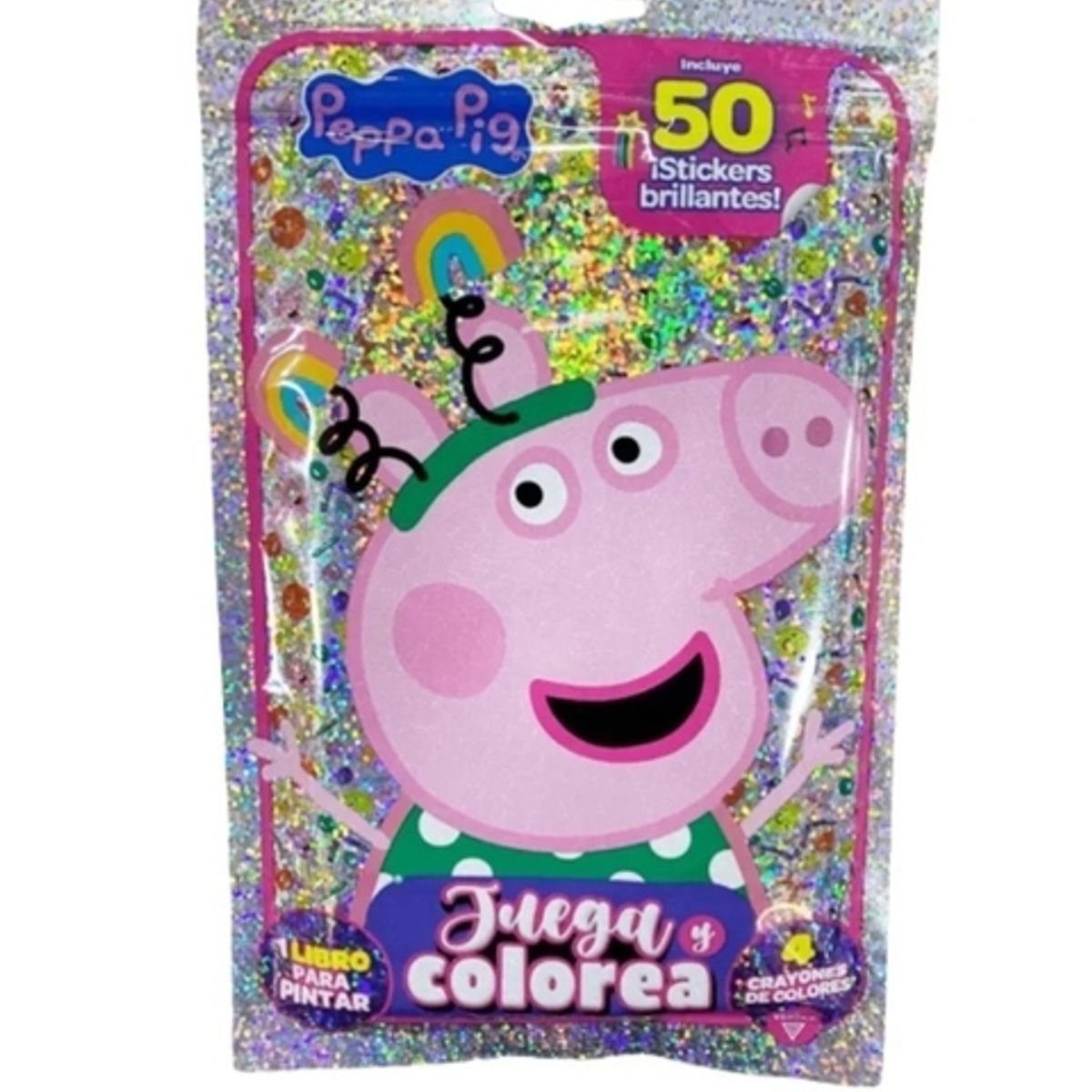 VERTICE - Pack Juega y Colorea Peppa Pig