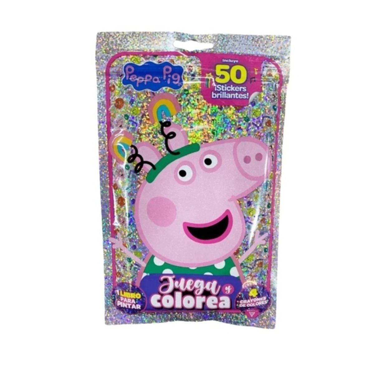 VERTICE - Pack Juega y Colorea Peppa Pig