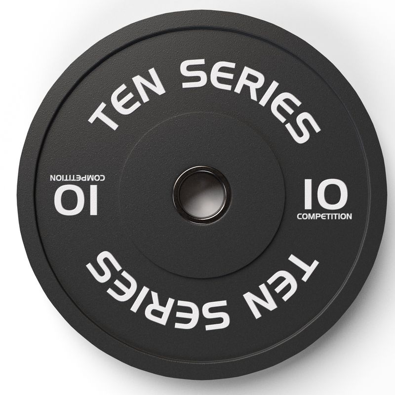 TEN SERIES - Disco Olímpico Bumper Ten Series 10 Kg