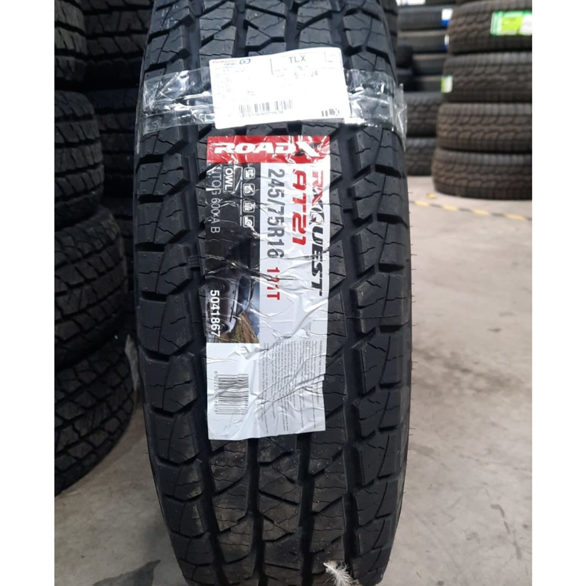 GENERICO - NEUMATICO 24575 R16 111T RXQUEST AT21 ROADX CHN LETRABLANCA ROADX