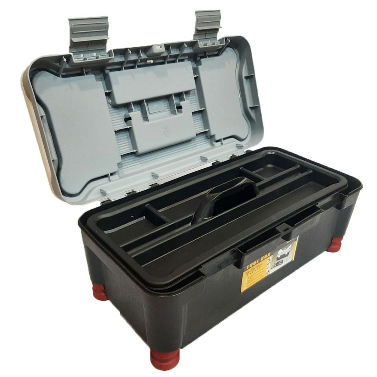 GENERICO - Caja Herramientas Tool Box 17" con Bandeja Organizadora