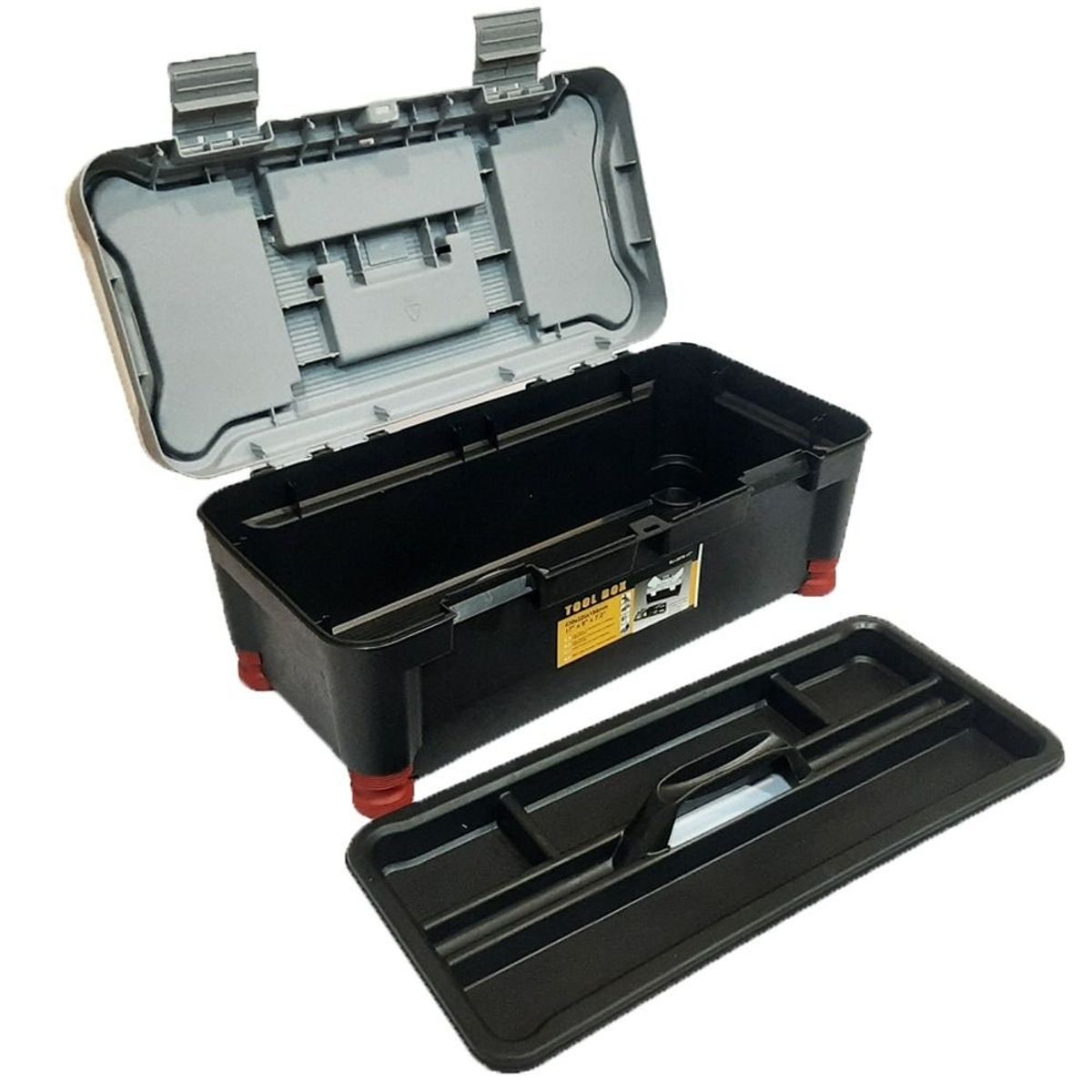 GENERICO - Caja Herramientas Tool Box 25'' Con Bandeja Organizadora