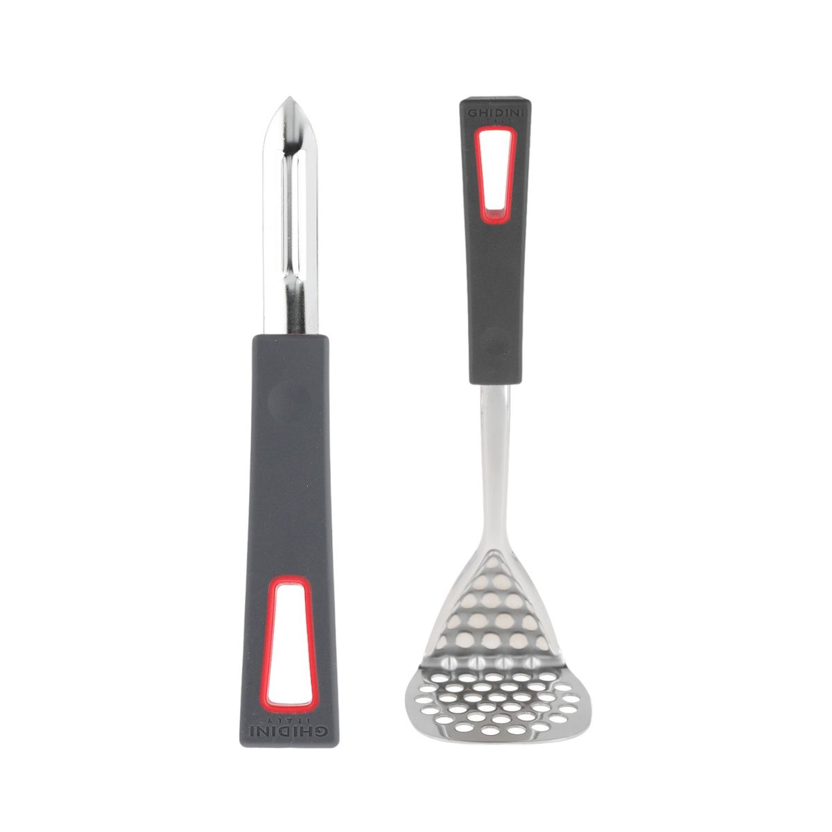 GHIDINI - Set Acero Inoxidable para Papas VIVA